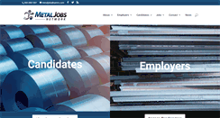 Desktop Screenshot of metaljobs.net